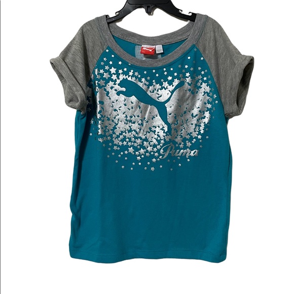 Puma Girls Size Small Short Sleeve Shirt - Picture 1 of 3